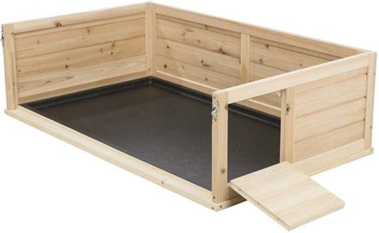 Innehage Marsvin Trä/Plast