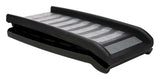 Rampe Petwalk, sammenklappelig, 39 × 160 cm, plast, sort, op til 70 kg