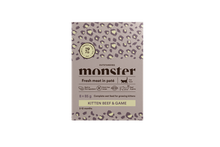 Monster Cat Pouches Killing Oksekød/ Vildt 85 g (8-pak)