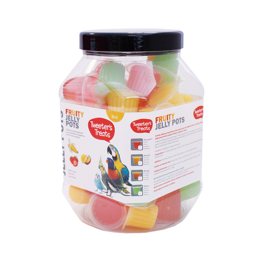 Tweeters Treats Fruity Jelly Pots - 1 st | Endast 20 kr! - Zoogiganten