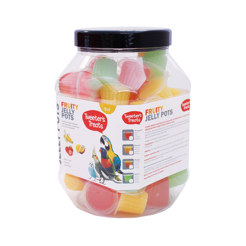 Tweeters Treats Fruity Jelly Pots - 1 st | Endast 20 kr! - Zoogiganten