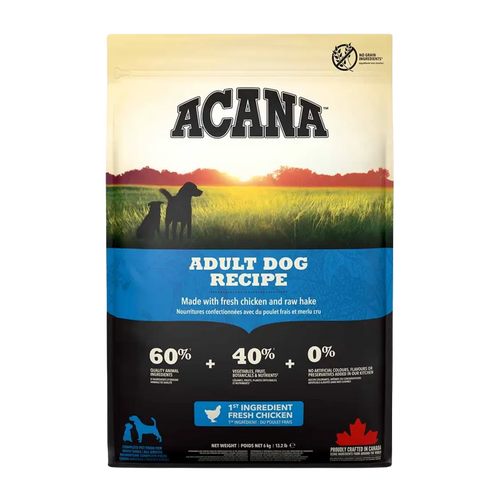 Acana opskrift på voksen hund