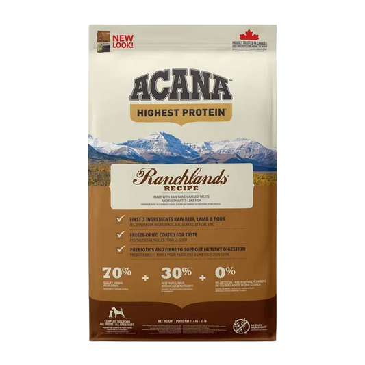 Acana Ranchland Opskrift - 11,4 KG