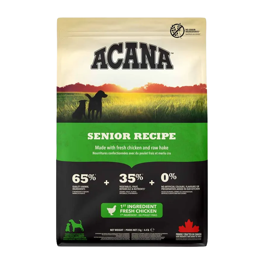 Acana Senior Hundeopskrift