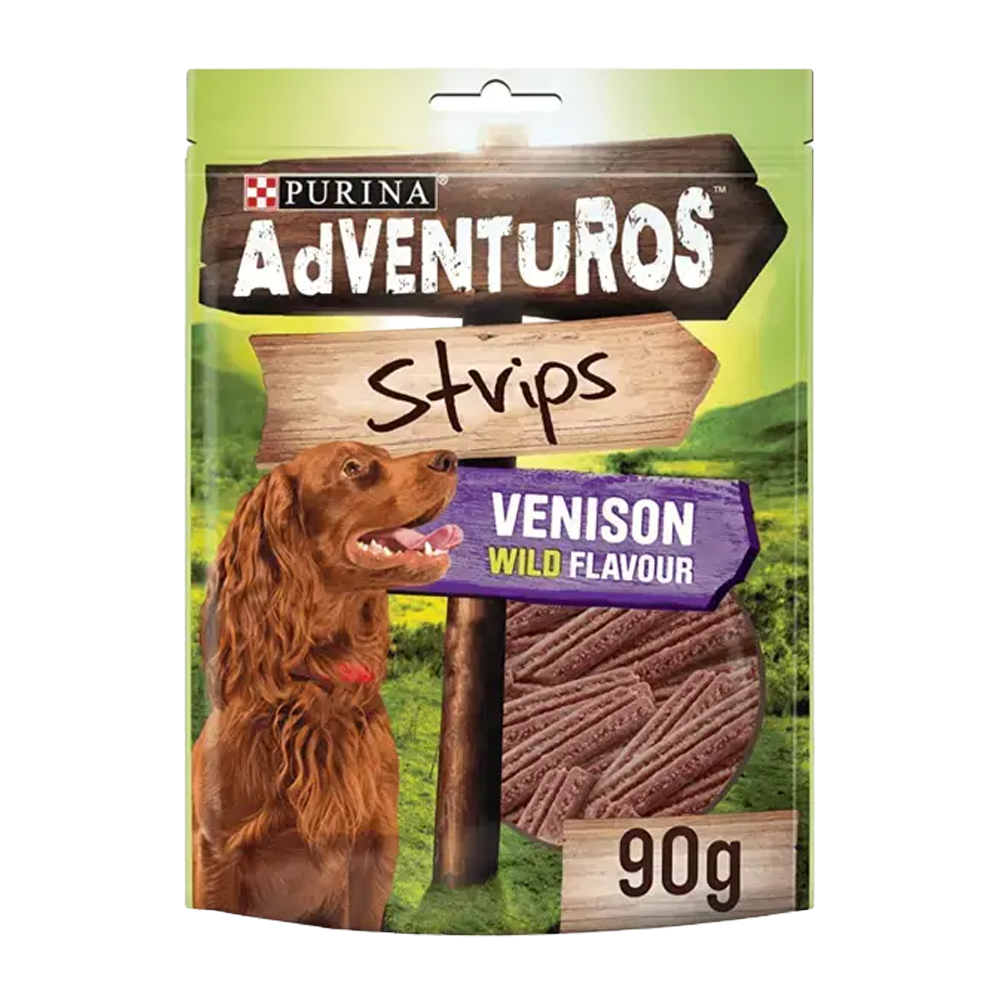 Adventuros strimler af vildt 6 stk. -90 g