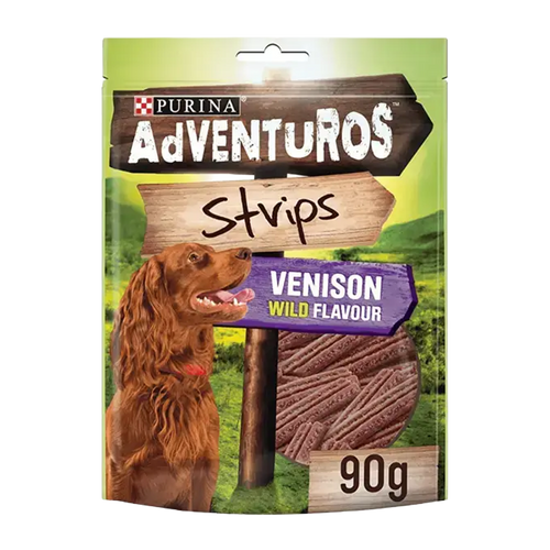 Adventuros strimler af vildt 6 stk. -90 g