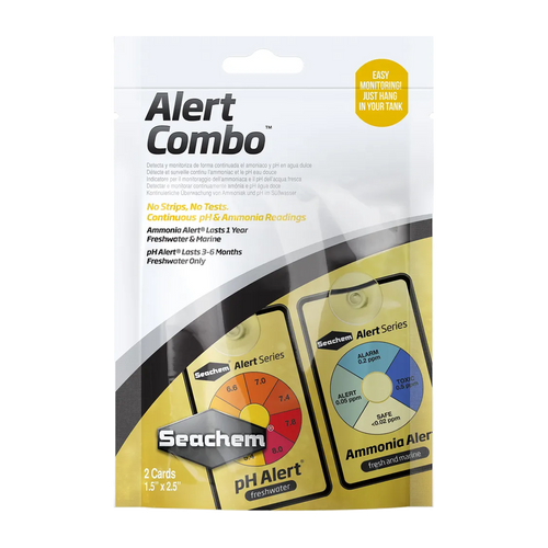 Seachem Alerts Kombinationspakke 6 måneder Ph/Ammoniak