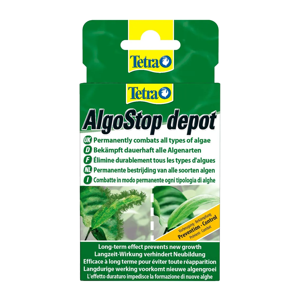 Tetra Algostop Depot Långtidsverkande - 12 Tabletter | Endast 119 kr! - Zoogiganten