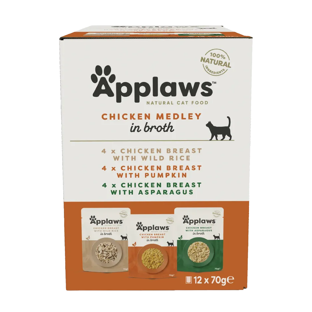 Applaws Cat Bag Kylling Multimix