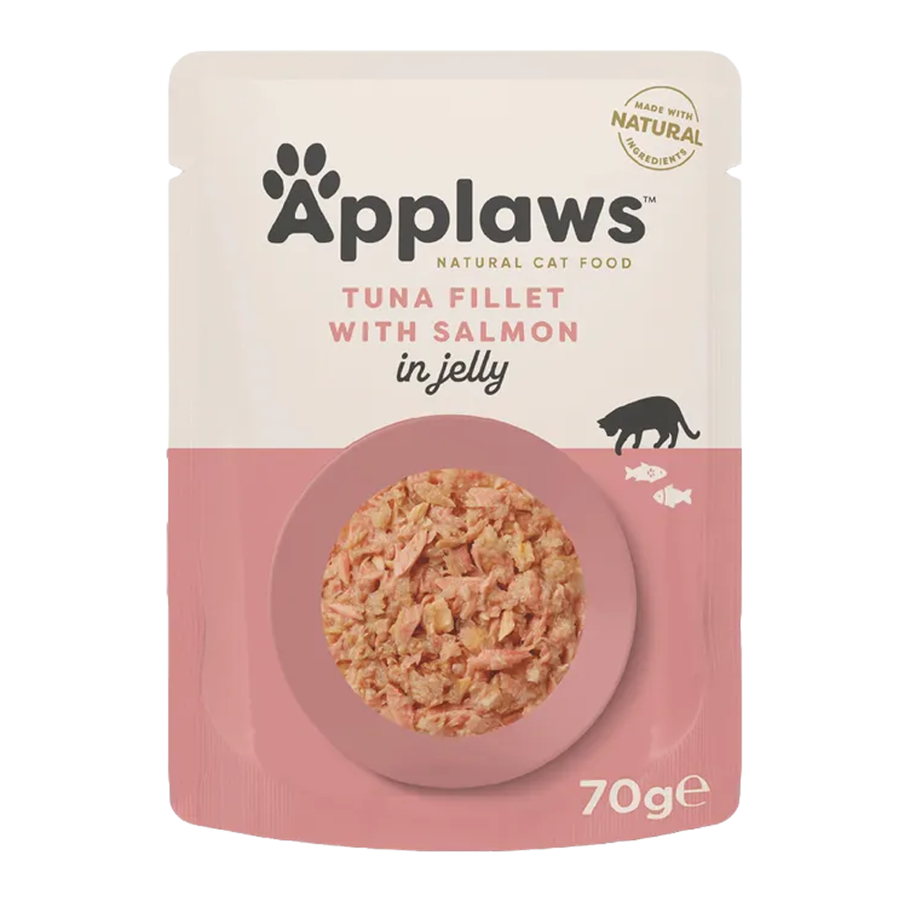 Applaws Kattepose Tun+laks Gelé - 70 G