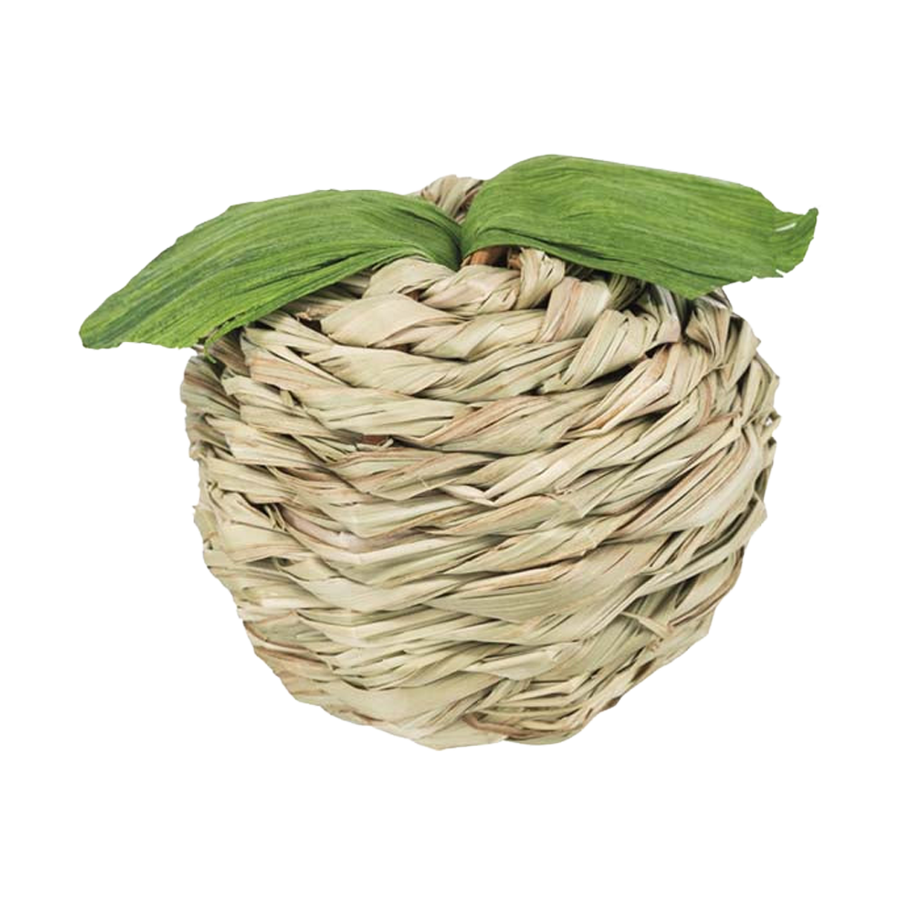 Æble med majs og græs