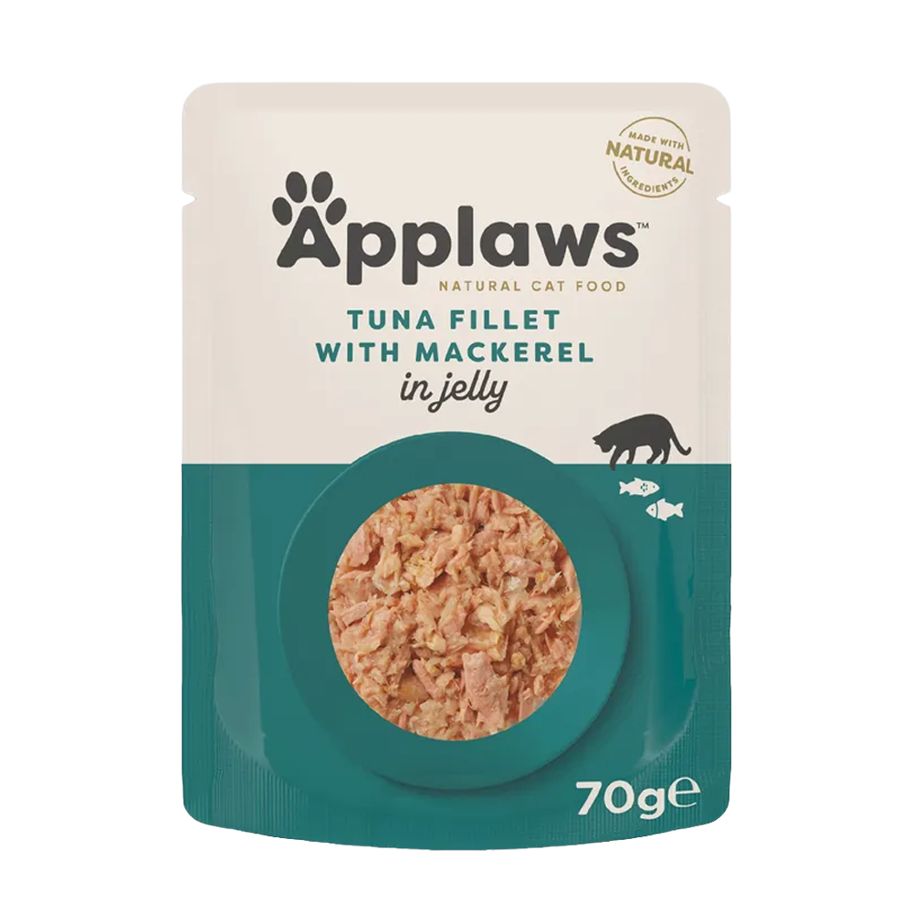 Applaws Cat Bag Tun+makrel Jelly