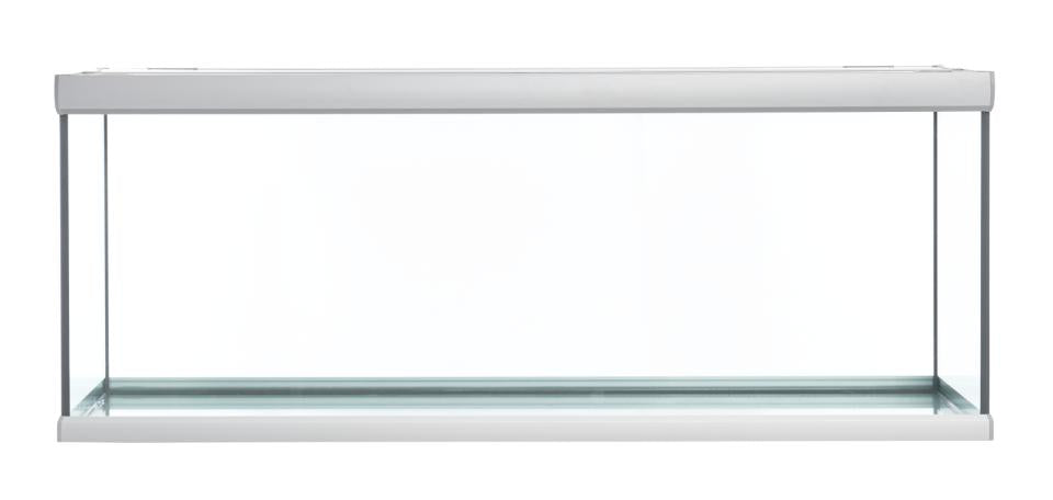 Fusion Akvarium / Sølv Hvid - 160X60X64 CM, 576 L