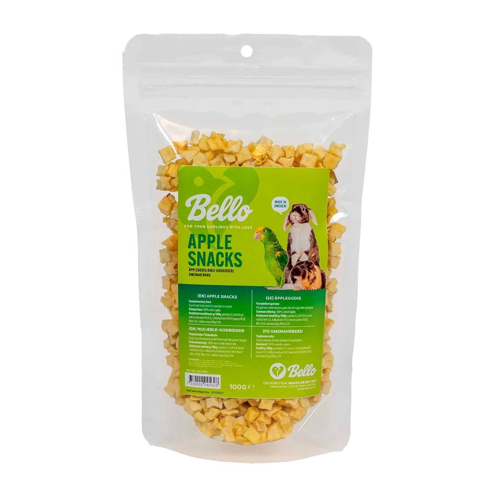 Bello Æblesnacks - 100 G