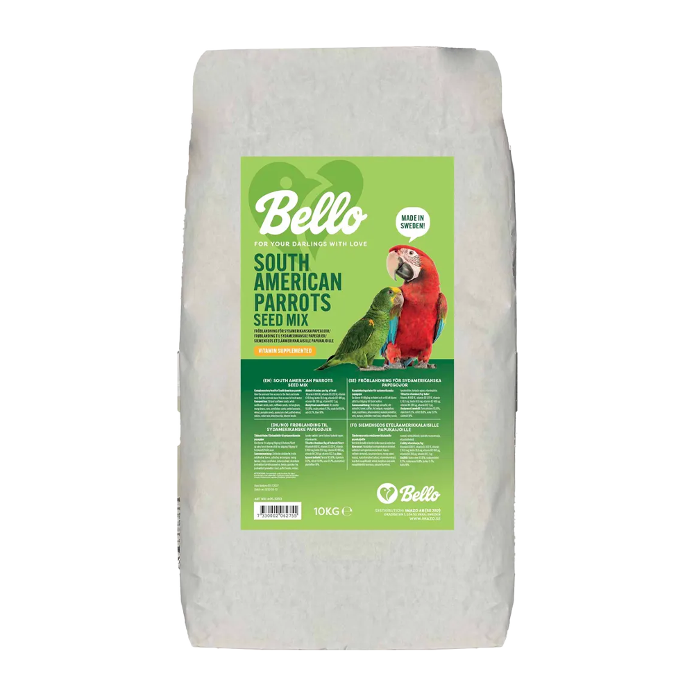 Bello South American Parrot Seed Mix 10kg