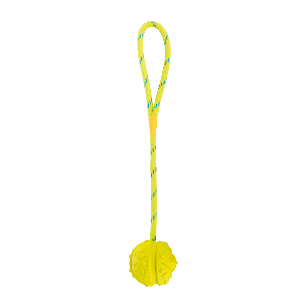 Bold på reb flydende Gul - 7/35 cm