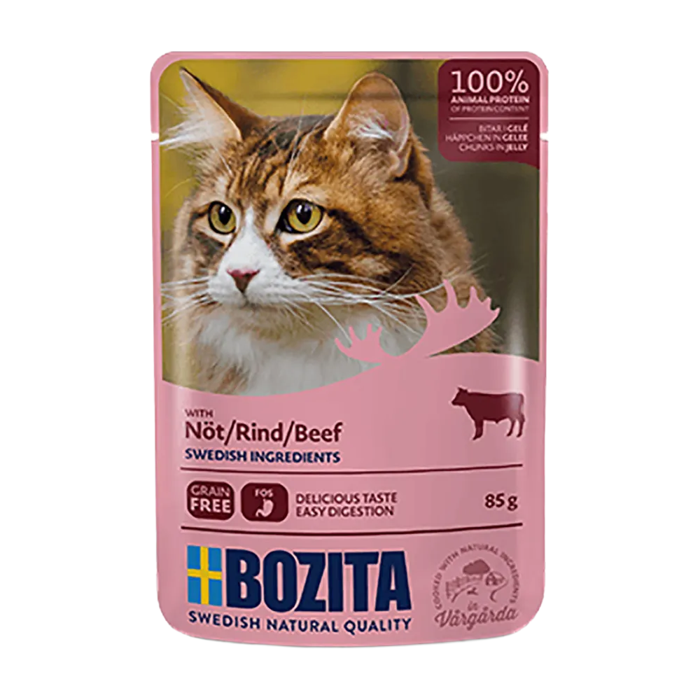 Bozita Oksekød i Gelé - 85 G