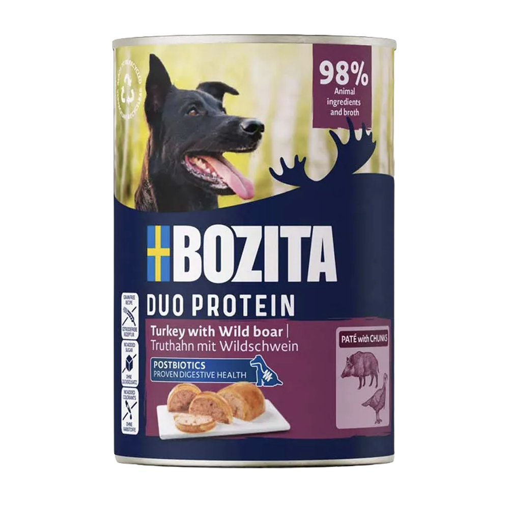 Bozita Paté Kalkun/Vildsvin - 400 G