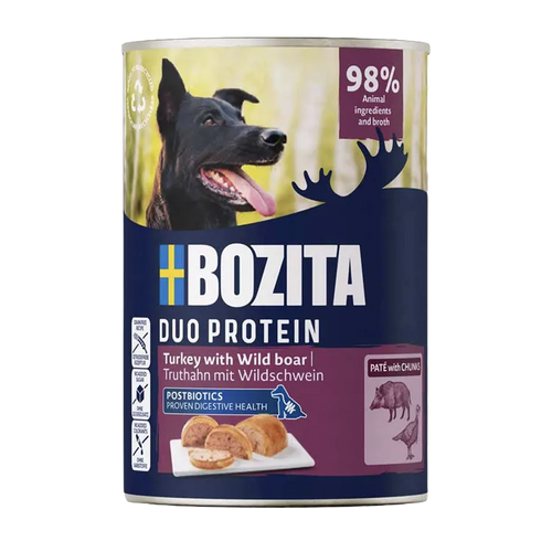 Bozita Paté Kalkun/Vildsvin - 400 G