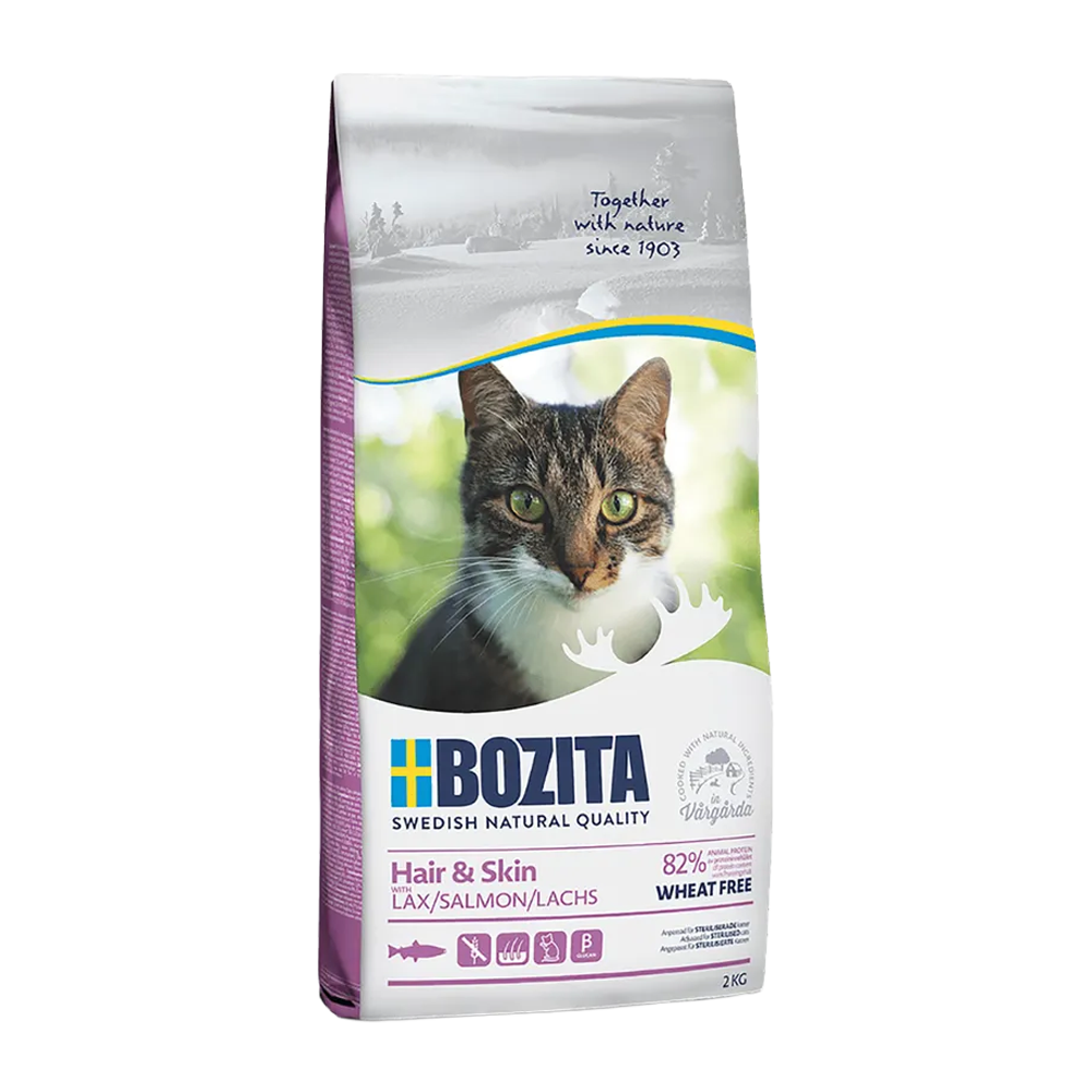 Bozita Hair & Skin Wheat Free Laks