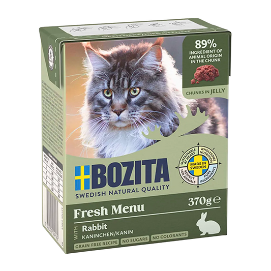 BOZITA KATTECHIPS I GELÉ MED KANIN 370 G