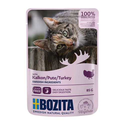 Bozita Kattekalkun i sovs - 85 g