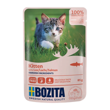 Bozita Kitten Laks i Saucepose - 85 G