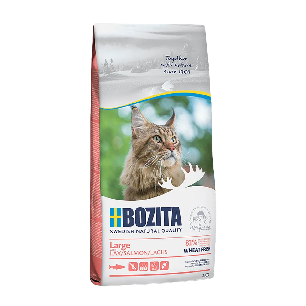 Bozita Stor Hvedefri Laks - 2 KG