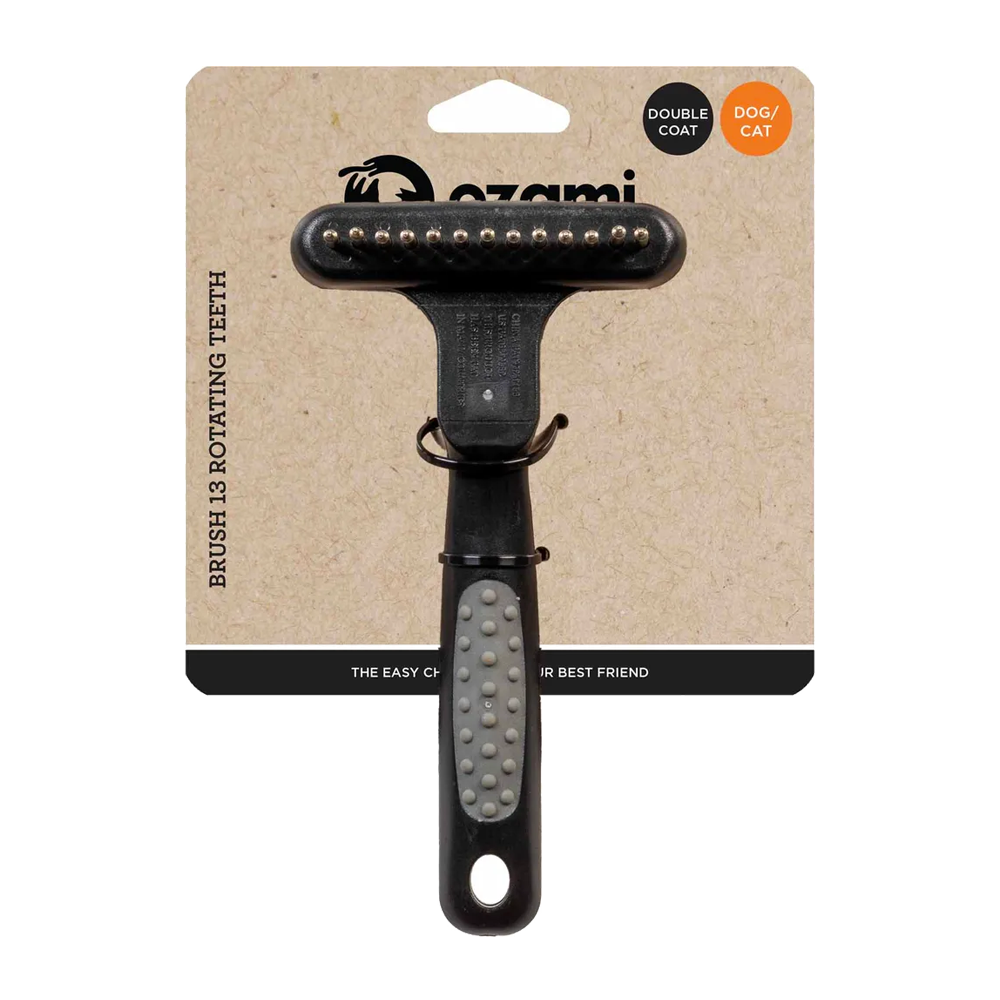 Børste 13 roterende tænder - 16,6x9x4,7 cm