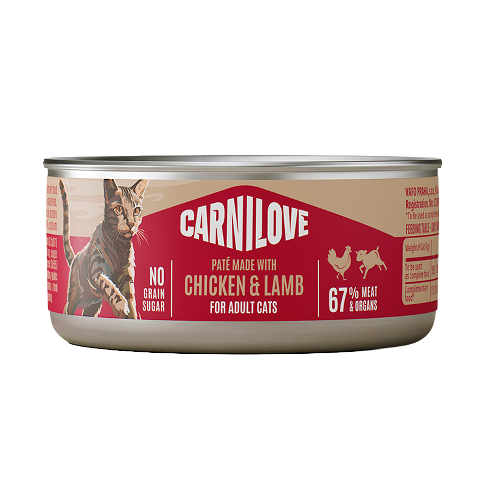 CL Cat Can Paté Chicken & Lamb - 100 g