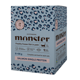 Monster Cat Pouches Adult Salmon - 85 G (8-pak)