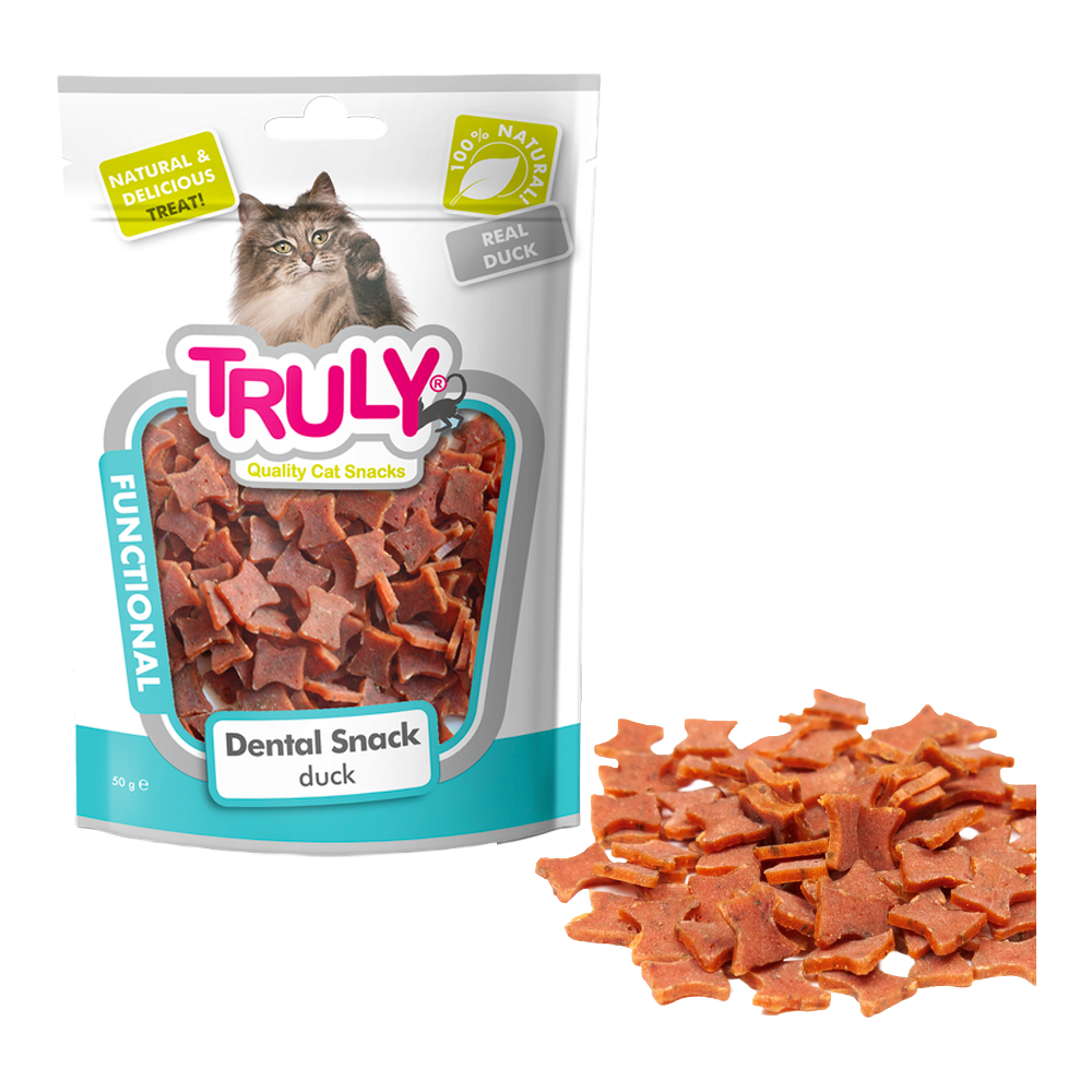 Truly Cat Andesnacks Tandpleje - 50 g
