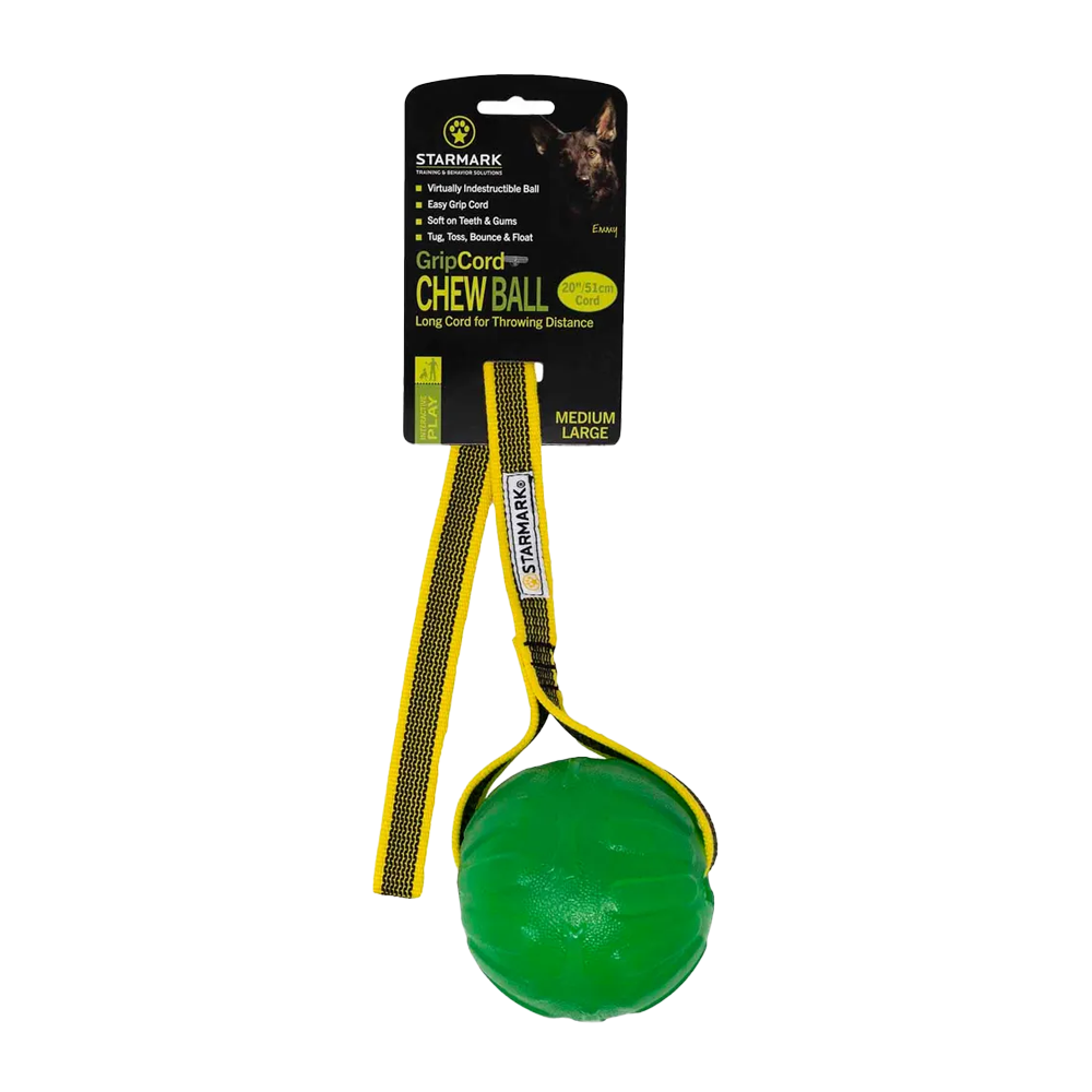 Starmark Gripcord Tyggebold Lang med L - 8x8,5x63 CM
