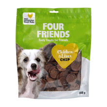 FourFriends Kylling &amp; Leverchips - 400 G
