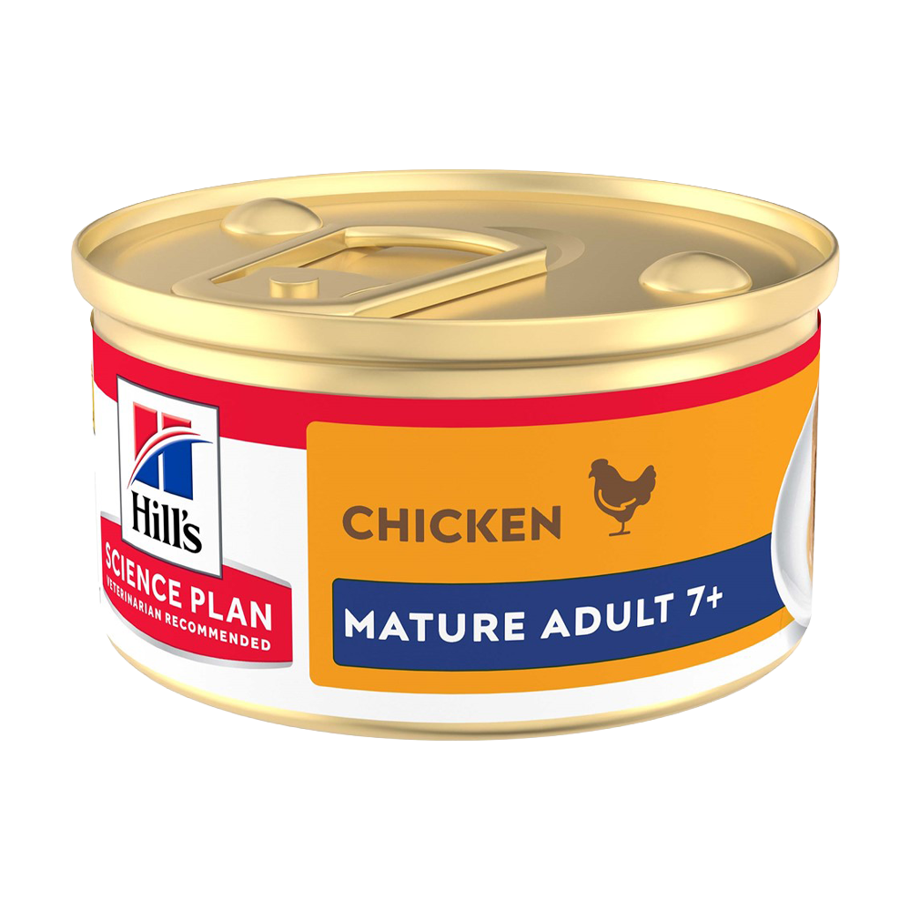 Hill's Science Plan Mature Adult 7+ Feline Mousse med kyckling - 85 G