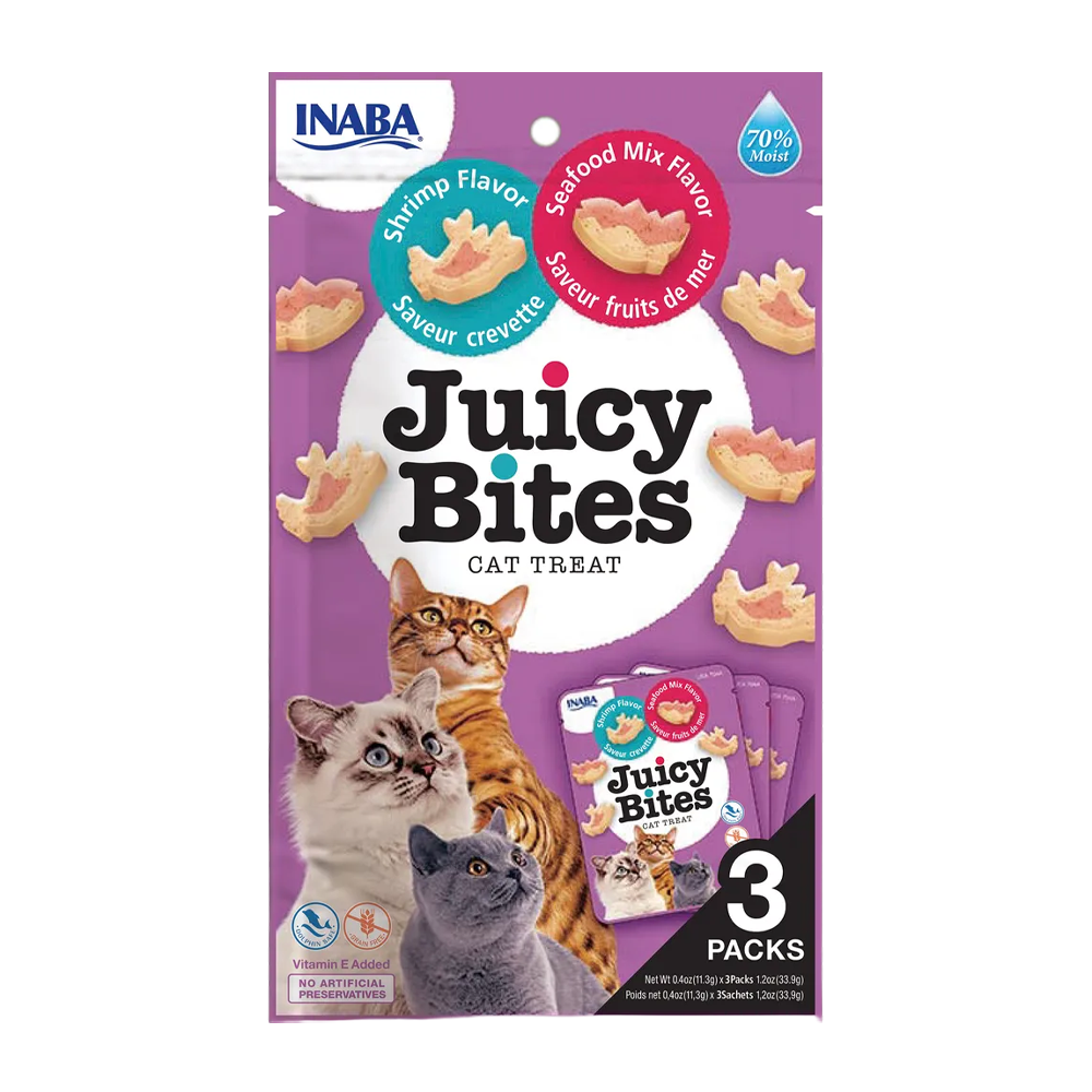 Churu Cat Juicy Bites Rejer/Skaldyr