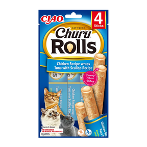 Churu Cat Tonfisk & Nötkött -4 ST | Endast 39 kr! - Zoogiganten