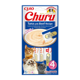 Churu Cat Tonfisk & Nötkött -4 ST | Endast 39 kr! - Zoogiganten