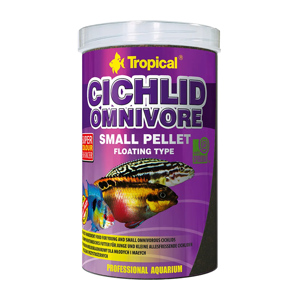 Tropical Ciklid Omnivore Small Pellet - 360 G | Endast 249 kr! - Zoogiganten