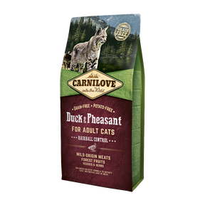 Carnilove Duck Pheasant Adult Hairball | Endast 89 kr! - Zoogiganten