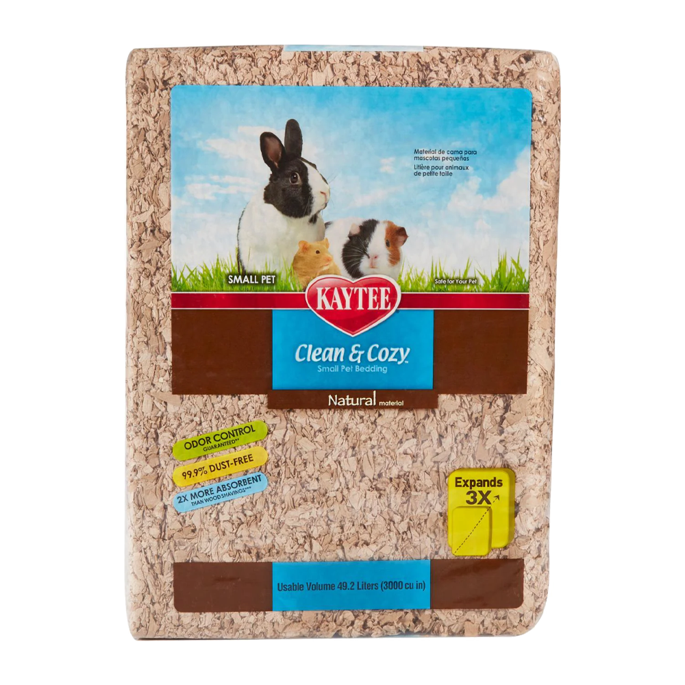 Kaytee Clean & Cozy Naturlig Bundgrus - 49,2 L