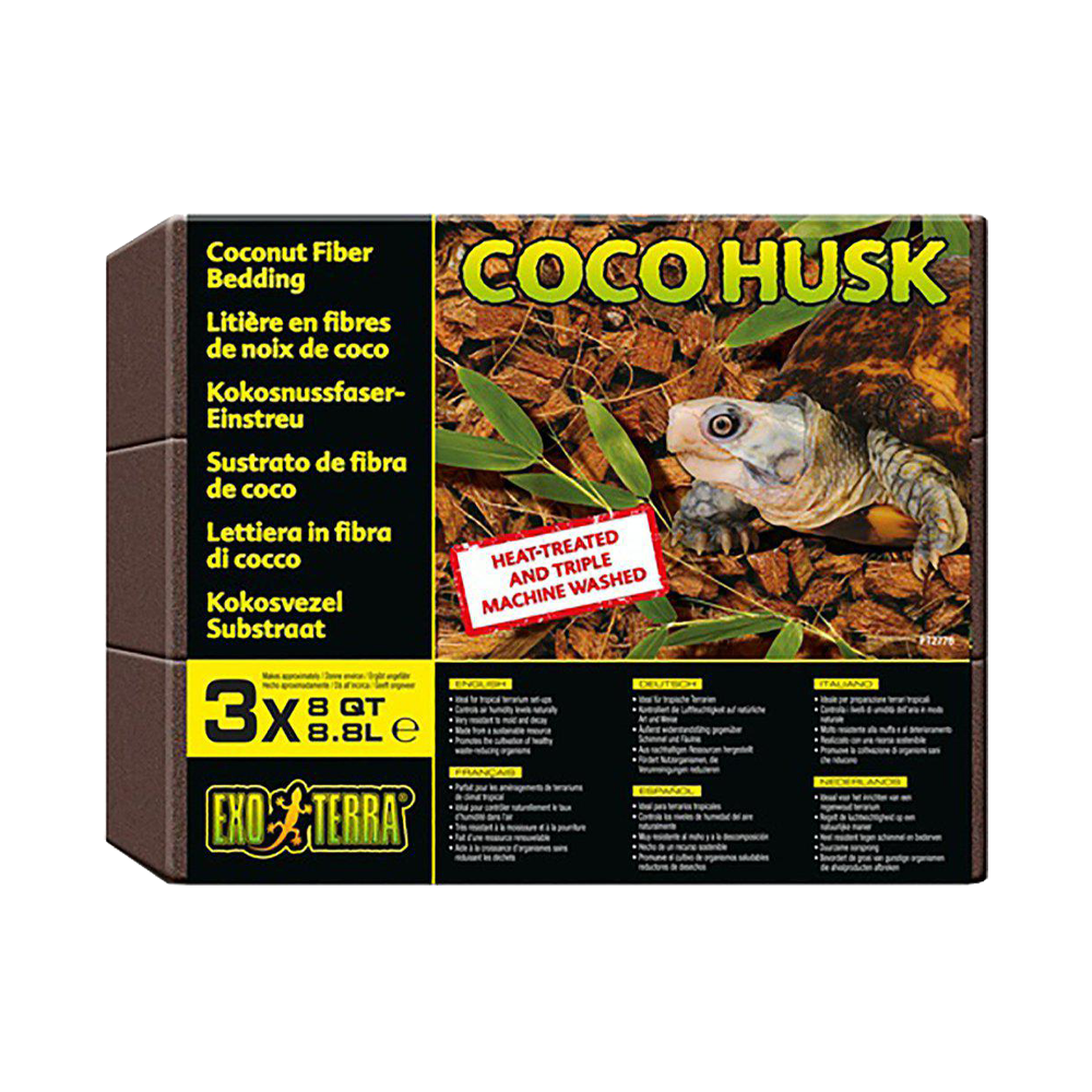 Exoterra Kokos Substrat - 3 pack 7 L | Endast 139 kr! - Zoogiganten