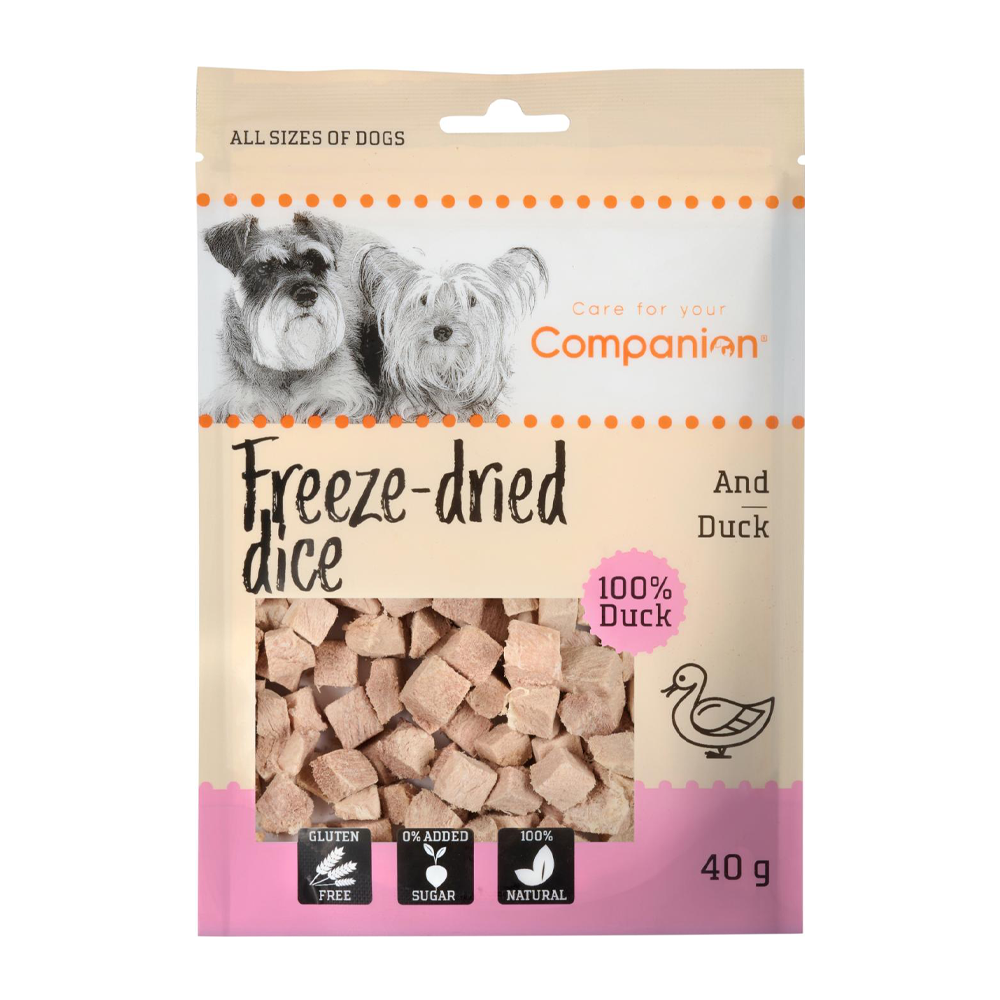 Companion Frystorkad Anka - 40 G | Endast 39 kr! - Zoogiganten