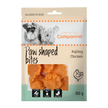 Companion Paw Shape Bites Kyckling - 80 G | Endast 39 kr! - Zoogiganten