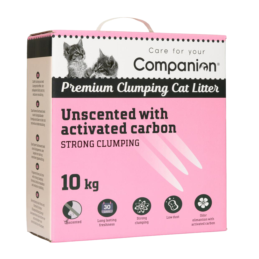 Companion Bentonite Cat Litter Doftfri - 10 KG | Endast 199 kr! - Zoogiganten