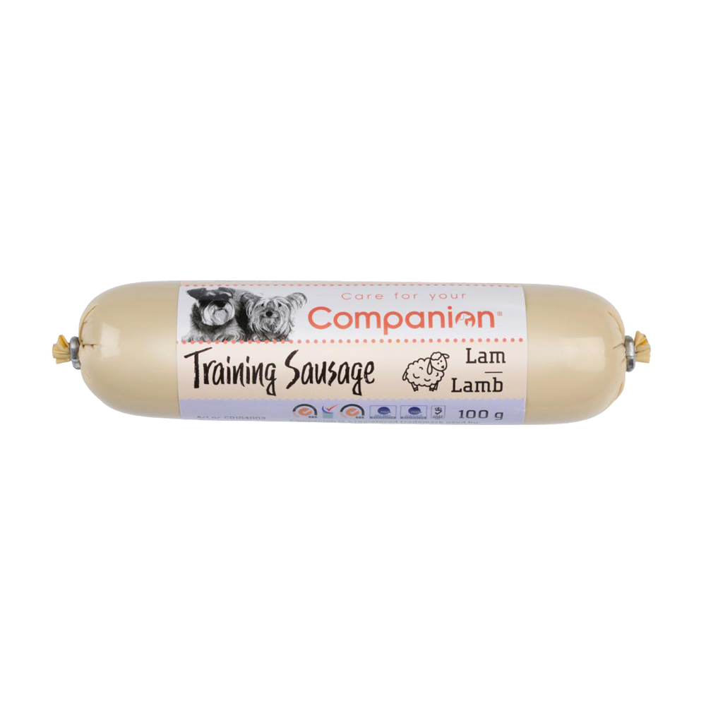 Companion Training Sausage Lamm - 100 G | Endast 19 kr! - Zoogiganten