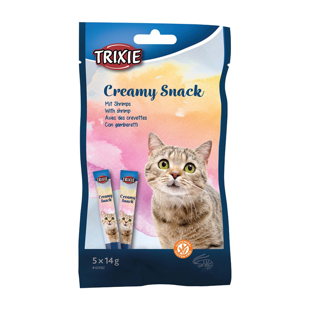 Creamy Snack Med Räkor - 5X14 G | Endast 39 kr! - Zoogiganten