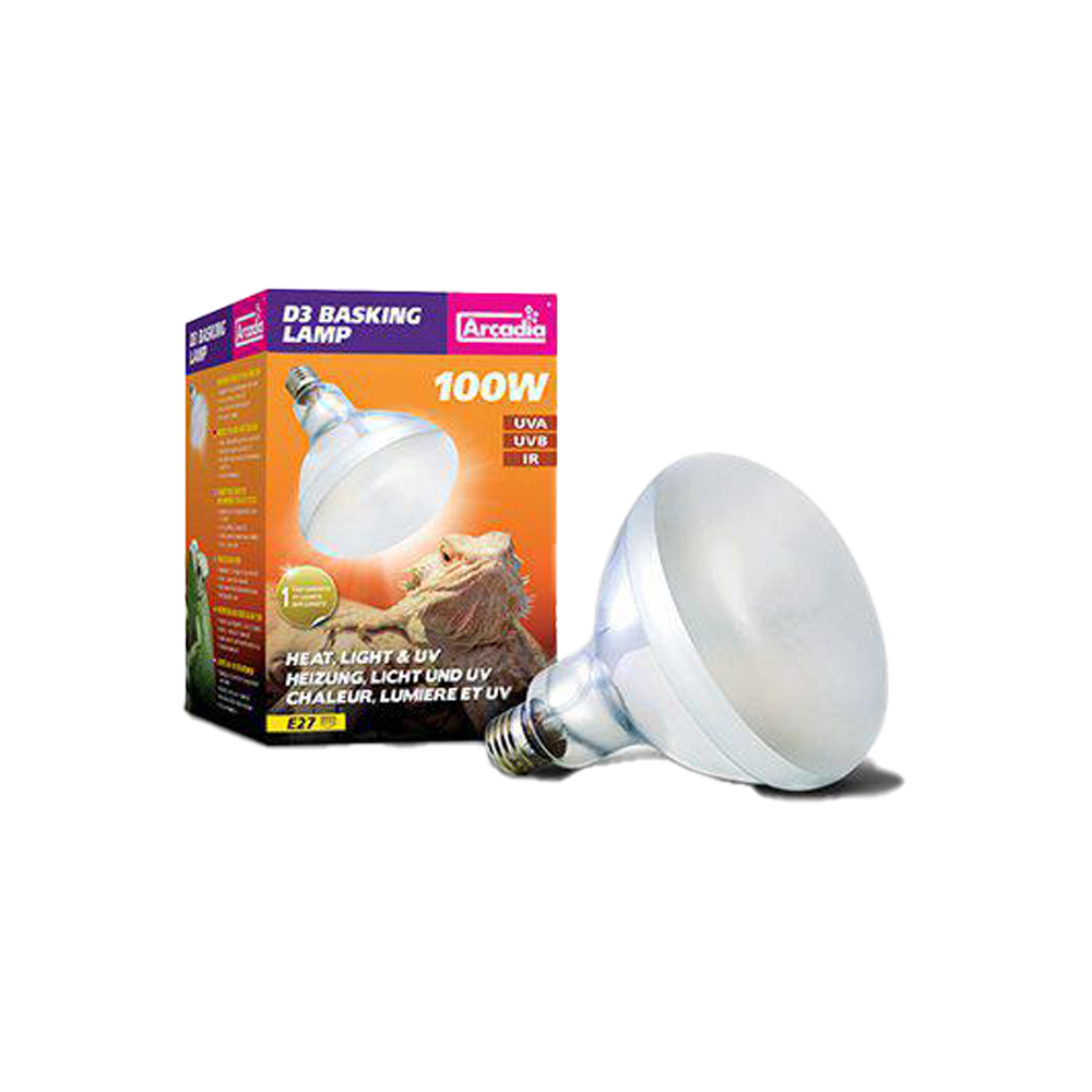 D3 Basking Lamp Värme & Solljus UVA/UVB | Endast 619 kr! - Zoogiganten