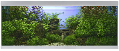 Fusion Akvarium / Sølv Hvid - 160X60X64 CM, 576 L