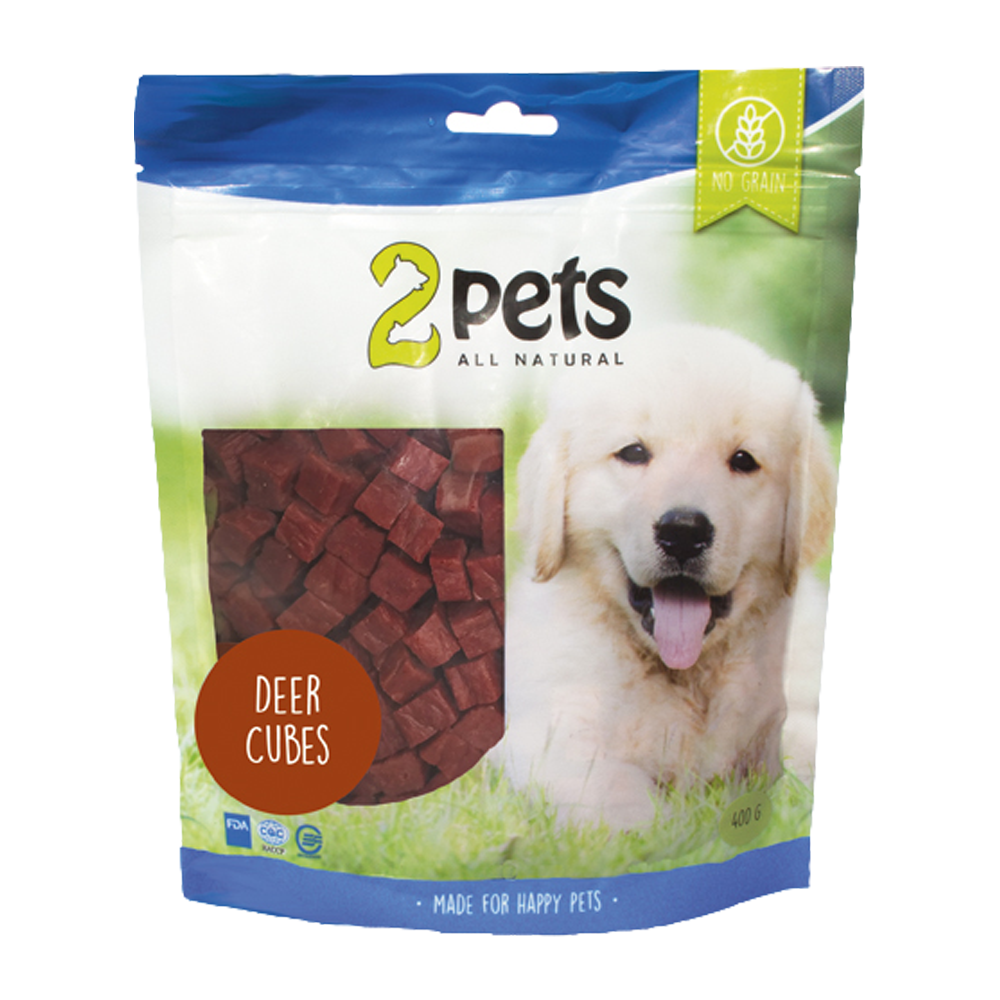 2PETS Hundesnack Hjorte Terninger